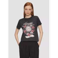 Γυναικείο T-shirt Μαύρο S.Oliver 2165278-99D1