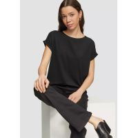 Γυναικείο T-shirt Μαύρο S.Oliver 2165942-9999