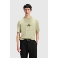 Ανδρικό Duwom T-Shirt Λαδί Hugo 50538972-391