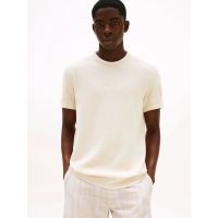 Ανδρικό T-shirt Μπεζ Tommy Jeans DM0DM21778-ACH