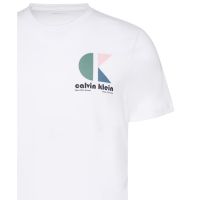 Ανδρικό T-shirt Λευκό Calvin Klein LV04RC843G-YAA
