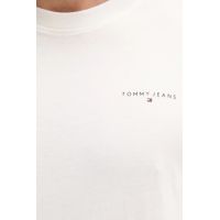 Ανδρικό T-shirt Λευκό Tommy Jeans DM0DM21780-YBL