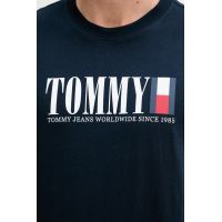 Ανδρικό T-shirt Navy Μπλε Tommy Jeans DM0DM21941-C1G