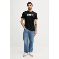 Ανδρικό T-shirt Μαύρο Tommy Jeans DM0DM21941-BDS