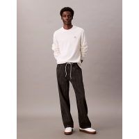 Ανδρικό Μακρυμάνικο T-shirt Λευκό Calvin Klein LV040EM217-YAS