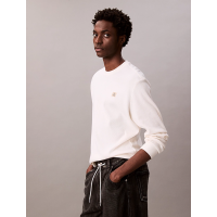 Ανδρικό Μακρυμάνικο T-shirt Λευκό Calvin Klein LV040EM217-YAS