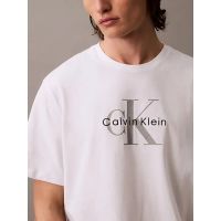 Ανδρικό Hero Monologo T-shirt Λευκό Calvin Klein LV04RB862G-YAA