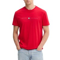 Ανδρικό T-shirt Κόκκινο Tommy Jeans DM0DM21911-XLE