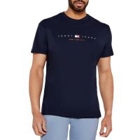 Ανδρικό T-shirt Navy Μπλε Tommy Jeans DM0DM21911-C1G