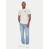 Ανδρικό T-shirt Μπεζ Calvin Klein LV04RC853G-67U