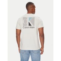 Ανδρικό T-shirt Μπεζ Calvin Klein LV04RC853G-67U