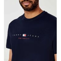Ανδρικό T-shirt Navy Μπλε Tommy Jeans DM0DM21911-C1G
