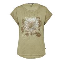 Γυναικείο T-shirt Λαδί S.Oliver 2162987-78D2