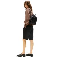 Γυναικεία TH Feminine Τσάντα Πλάτης Μαύρη Tommy Hilfiger AW0AW17472-BDS