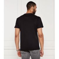 Ανδρικό T-shirt Μαύρο Tommy Jeans DM0DM21911-BDS