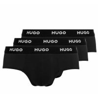 Ανδρικό Σετ Σλιπ 3 Τεμαχίων Μαύρα Hugo 50469763-001