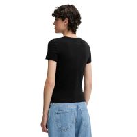 Γυναικείο Slim T-shirt Μαύρο Tommy Jeans DW0DW20913-BDS