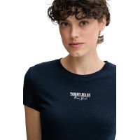 Γυναικείο Slim T-shirt Navy Μπλε Tommy Jeans DW0DW20913-C1G