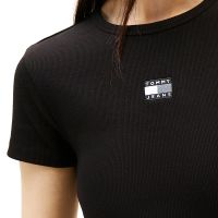 Γυναικείο Κοντομάνικο Φόρεμα Μαύρο Tommy Jeans DW0DW20873-BDS
