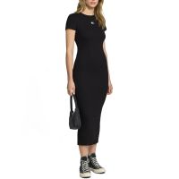 Γυναικείο Κοντομάνικο Φόρεμα Μαύρο Tommy Jeans DW0DW20873-BDS