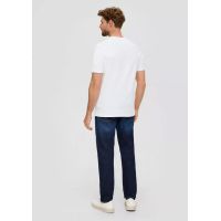 Ανδρικό T-shirt Λευκό S.Oliver 2139909-01D1