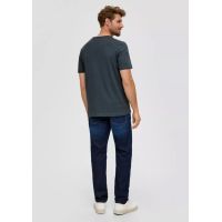 Ανδρικό T-shirt Ανθρακί S.Oliver 2139909-95D2