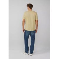 Ανδρικό T-shirt Μπεζ S.Oliver 2167419-7265