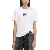 Γυναικείο T-shirt Λευκό Karl Lagerfeld Jeans A3W17094-100 WHITE