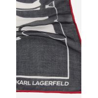 Γυναικείο Φουλάρι Μαύρο Karl Lagerfeld A2W33076-999 BLACK