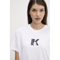 Γυναικείο T-shirt Λευκό Karl Lagerfeld Jeans A3W17094-100 WHITE
