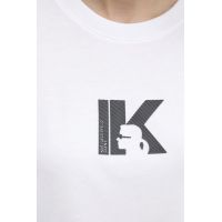 Γυναικείο T-shirt Λευκό Karl Lagerfeld Jeans A3W17094-100 WHITE