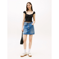 Γυναικείο Τοπ Μαύρο Tommy Jeans DW0DW20985-BDS