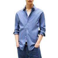 Ανδρικό Πουκάμισο Μπλε Tommy Jeans DM0DM04405-PO6