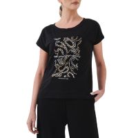 Γυναικείο T-shirt Μαύρο S.Oliver 2164088-99D0