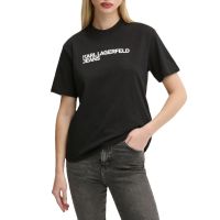 Γυναικείο Essential T-shirt Μαύρο Karl Lagerfeld Jeans A1W17005-999 BLACK