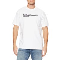 Ανδρικό Essential T-shirt Λευκό Karl Lagerfeld Jeans A1M17002-100 WHITE