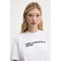 Γυναικείο Essential T-shirt Λευκό Karl Lagerfeld Jeans A1W17005-100 WHITE