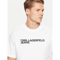 Ανδρικό Essential T-shirt Λευκό Karl Lagerfeld Jeans A1M17002-100 WHITE