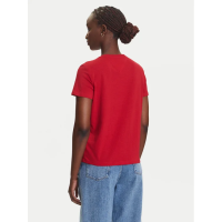 Γυναικείο T-shirt Κόκκινο Tommy Jeans DW0DW21404-XLE