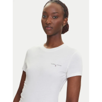 Γυναικείο Slim T-shirt Λευκό Tommy Jeans DW0DW21164-YBH