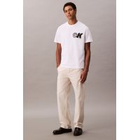 Ανδρικό T-shirt Λευκό Calvin Klein LV04RC835G-YAA