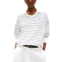 Γυναικείο Polo Πουλόβερ Εκρού Tommy Hilfiger WW0WW45695-0FH