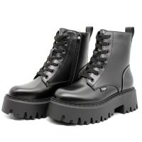 Γυναικείες Aspen Μπότες Μαύρες Bufallo BUF1622588-BLACK