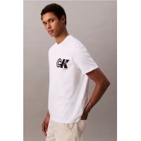 Ανδρικό T-shirt Λευκό Calvin Klein LV04RC835G-YAA