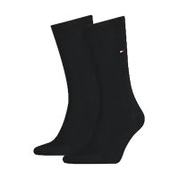 Ανδρικές Κάλτσες 2 Τεμαχίων Μαύρες Tommy Hilfiger 371111-200 BLACK