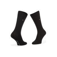 Ανδρικές Κάλτσες 2 Τεμαχίων Μαύρες Tommy Hilfiger 371111-200 BLACK
