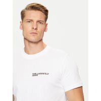 Ανδρικό Slim T-shirt Λευκό Karl Lagerfeld Jeans A1M17003-100 WHITE