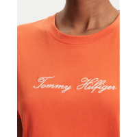 Γυναικείο T-shirt Πορτοκαλί Tommy Hilfiger WW0WW45746-SCX