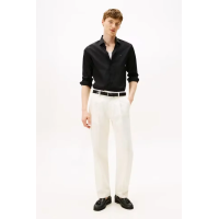 Ανδρικό Πουκάμισο Μαύρο Tommy Hilfiger MW0MW38347-BDS
