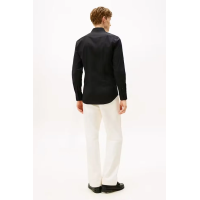 Ανδρικό Πουκάμισο Μαύρο Tommy Hilfiger MW0MW38347-BDS